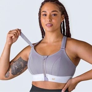 Shefit Sports bra purple XS adjustable straps and band